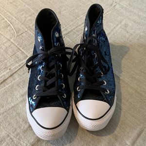 Converse All Star sparkle high tops